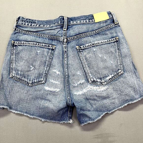 CITIZENS OF HUMANITY NIKKI DENIM HIGH RISE‎ SHORTS PREMIUM VINTAGE SIZE 28 - Picture 12 of 13